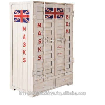 UK Flag Icon Vintage Locker